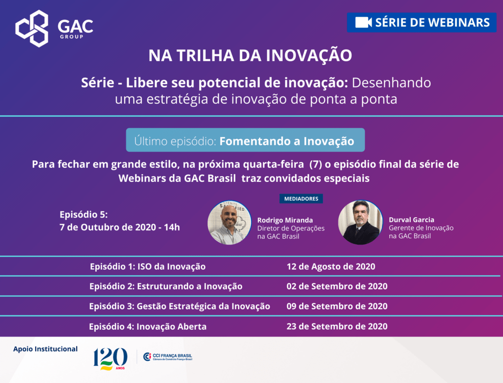 Webinar Fomentando a Inovação